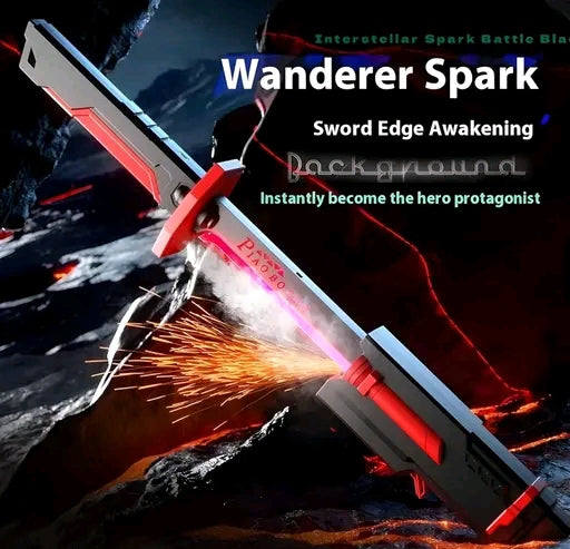 RGB LED Cyberpunk Katana Sword